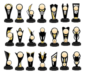 Combo Vetores 67 Troféus Corte Laser Dxf Cdr Mdf + Brindes