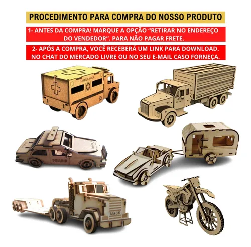Vetores Carros Corte Laser Arquivos Veículos Mdf + Brindes