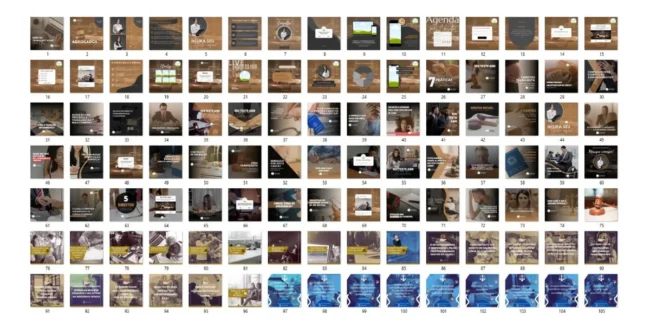 Pack 185 Artes P/ Advogados Advocacia – Editáveis No Canva