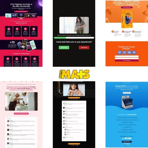 Pack Sites WordPress Elementor + Bônus Clonador E Elementor