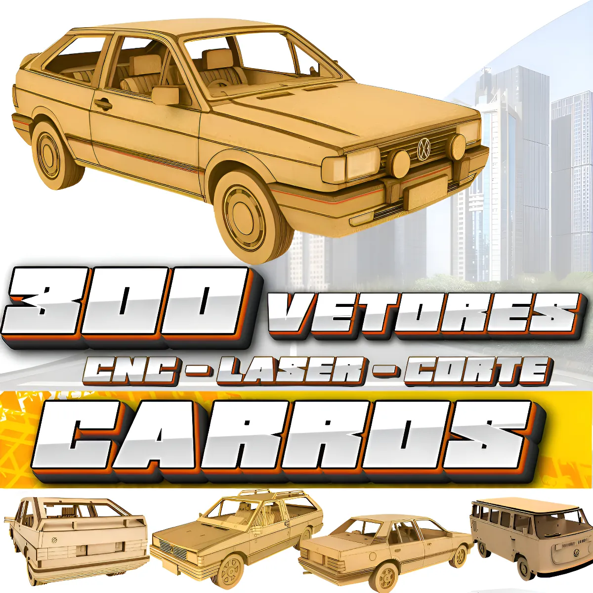Pacote +300 Vetores Carros + Caminhões + Extras Cnc - Router