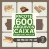Pacote+600 Caixas Vetores Arquivo Corte Laser Mdf,cnc,router