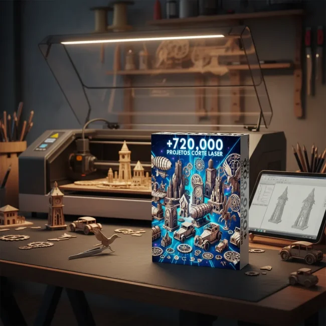 Pacote 720 Mil Vetores Corte Laser