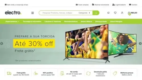 Loja Virtual Completa Responsiva