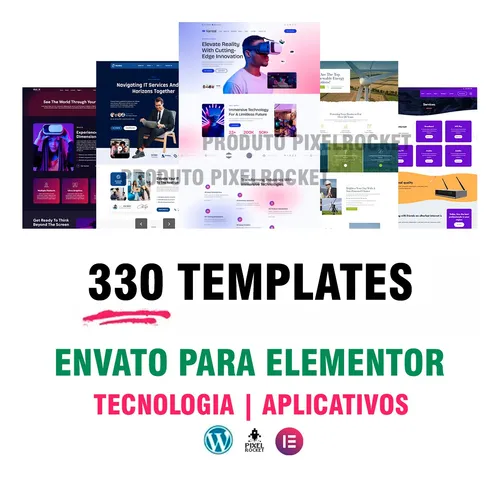 320 Templates Envato Elements WordPress Para Elementor Pro