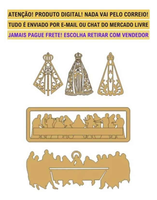 Kit Vetores Religiosos Eucaristia Batizado Corte Laser Mdf