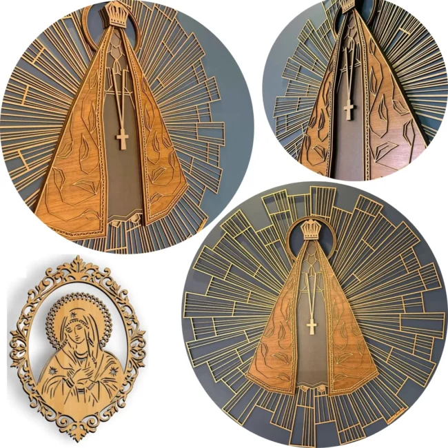 Kit Vetores Religiosos Eucaristia Batizado Corte Laser Mdf