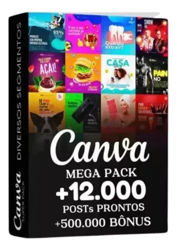 +350 Landing Pages No Canva Editáveis + Bônus Exclusivo
