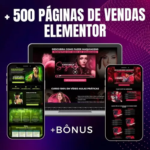 +350 Landing Pages No Canva Editáveis + Bônus Exclusivo