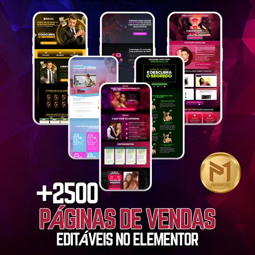 +350 Landing Pages No Canva Editáveis + Bônus Exclusivo