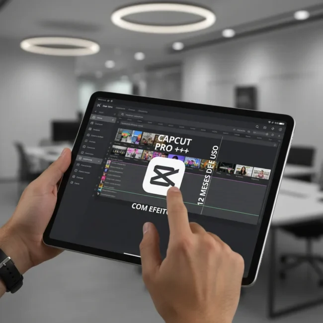 Capcut Pro 12 Meses + Efeitos + Brinde Video E Cortes Virais