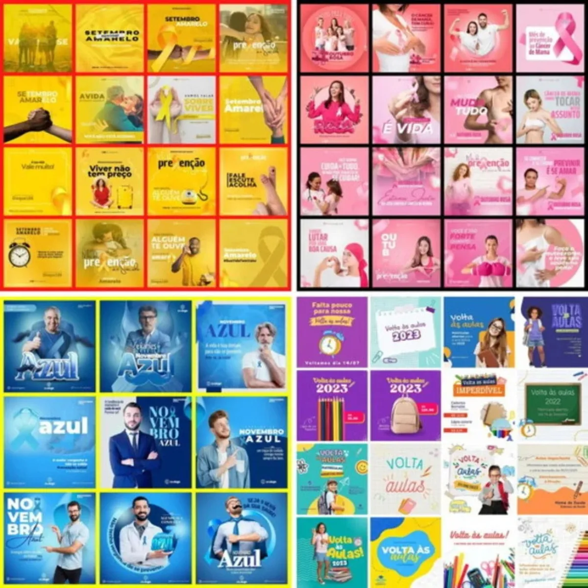 Pack Canva: +100 Mil Artes Editáveis ( Links 100% On ) + Gif