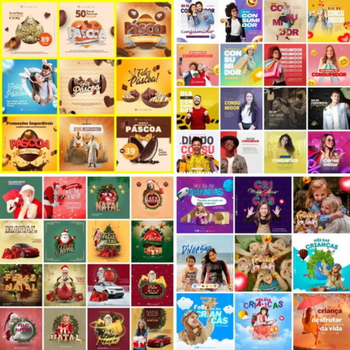 Pack Canva: +100 Mil Artes Editáveis ( Links 100% On ) + Gif
