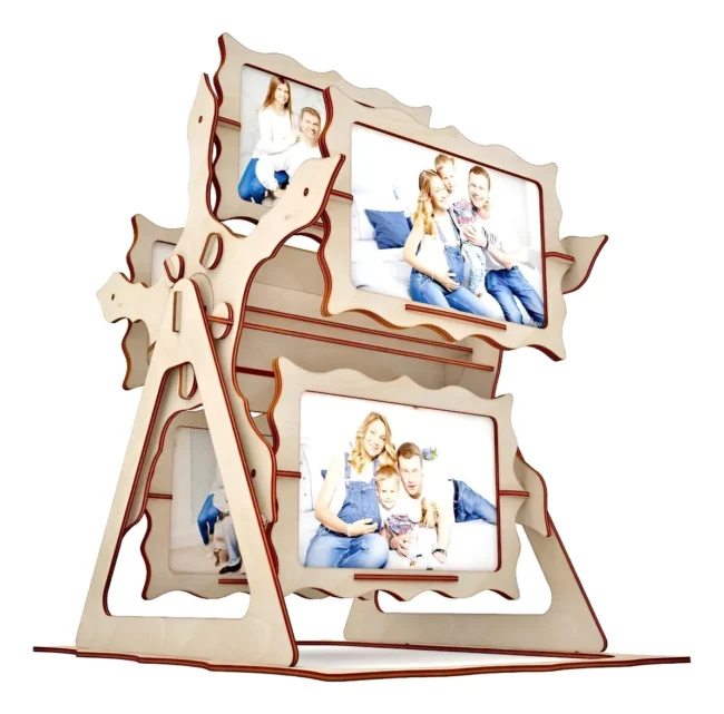 Pacote Arquivos Vetores Porta Retrato Mdf Corte Laser+brinde