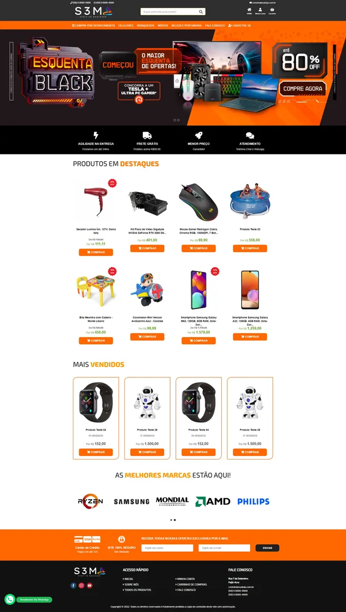 Script Loja Virtual PHP