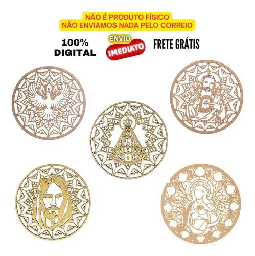Combo Arquivos De Vetores Religioso Corte Laser Mdf+ Brindes
