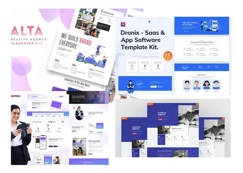 Pack 10 Mil Templates Sites Prontos WordPress Elementor