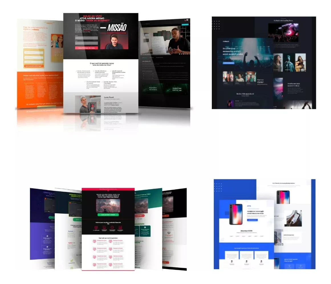 Super Pack +693 Templates Páginas De Vendas Elementor Editáv