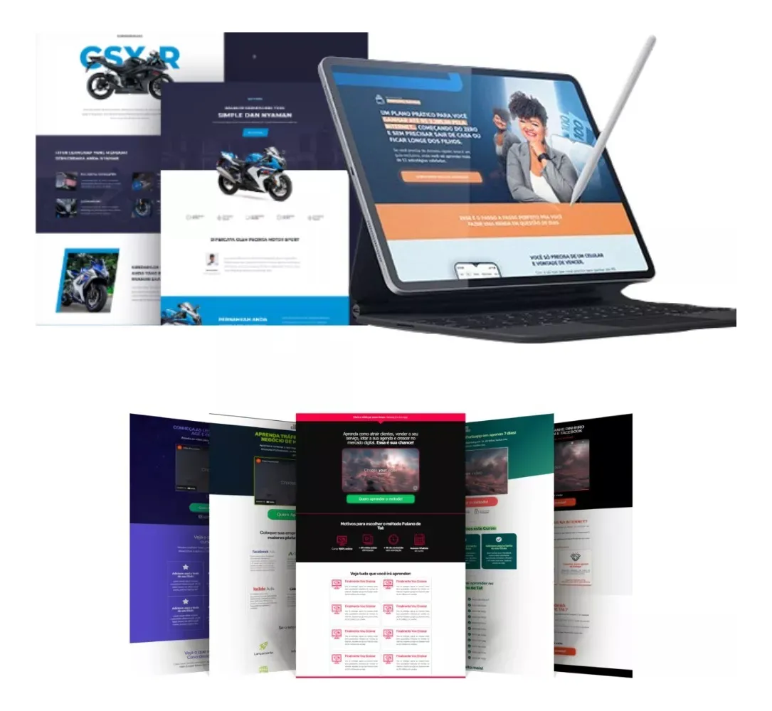 Super Pack +693 Templates Páginas De Vendas Elementor Editáv