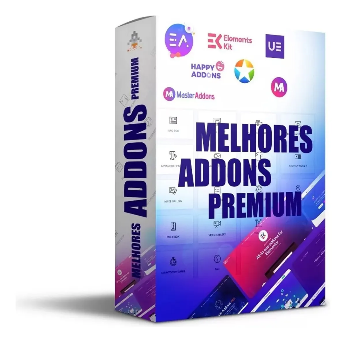 Super Mega Pack 4500 Templates Envato + Elementor Pro