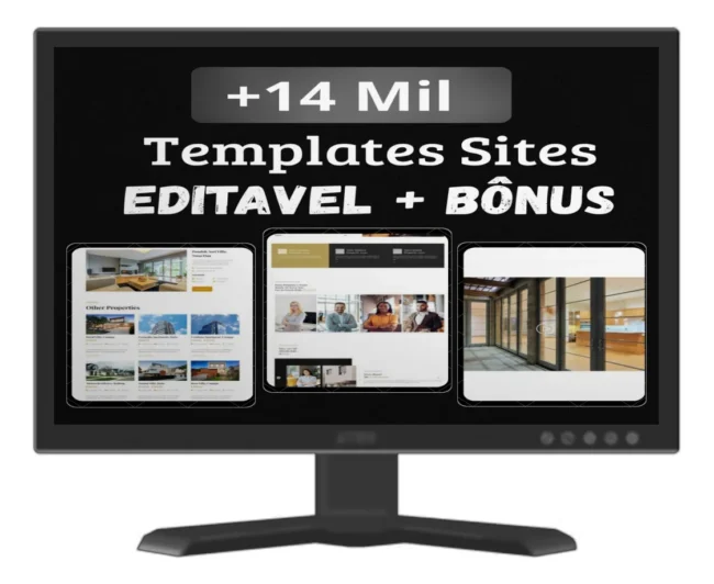 Kit 14.000 Templates WordPress + Canva Pack 80gb+ Bônus