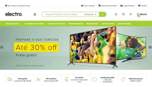 Loja Virtual Completa Responsiva