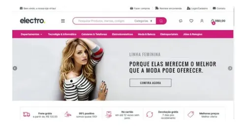 Loja Virtual Completa Responsiva