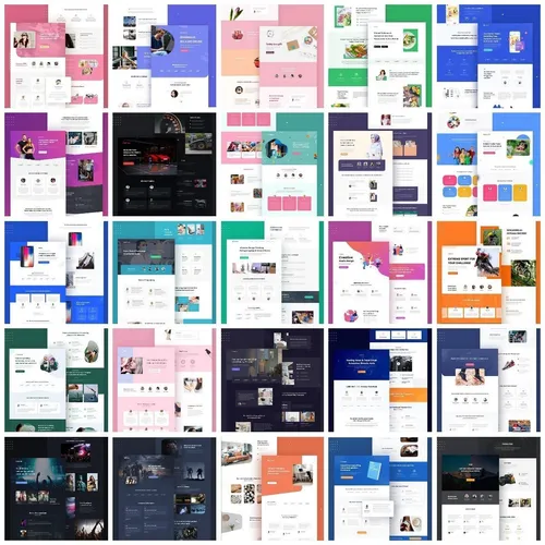 150 Landing Pages Elementor