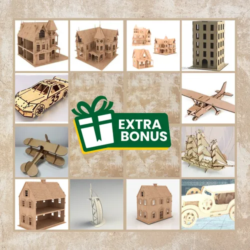 Pacote 80Mil Vetores CNC Laser