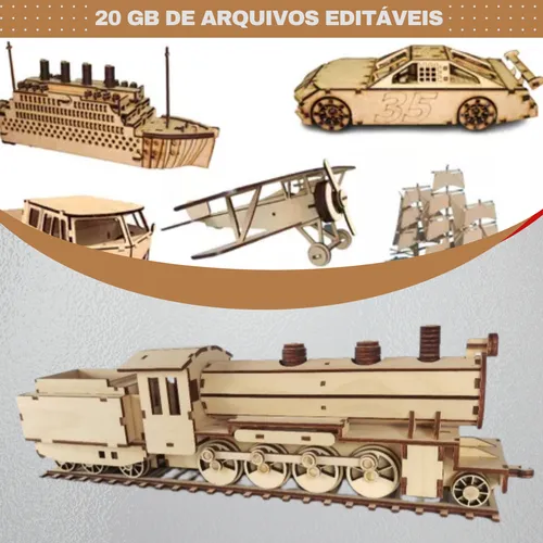 Pacote 80Mil Vetores CNC Laser