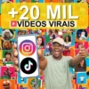 Pacote 20Mil Videos TikTok Insta