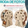 Vetor Roda Fotos CNC Laser