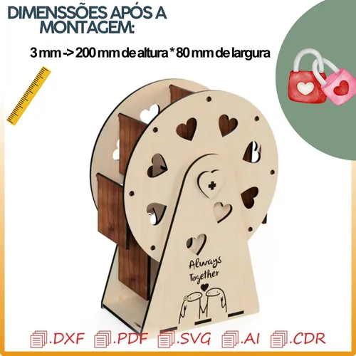 Vetor Roda Fotos CNC Laser