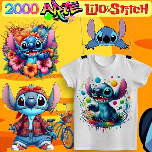 Pack 2000 Artes Lilo Stitch