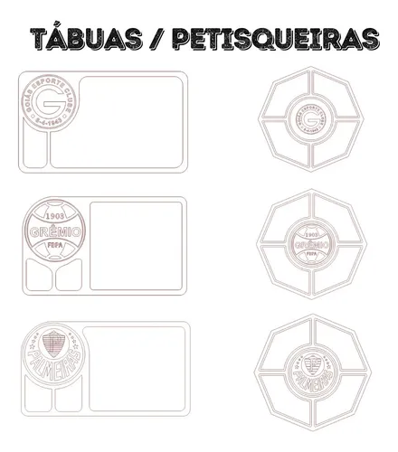 Pack 1000 Vetores Tabuas CNC