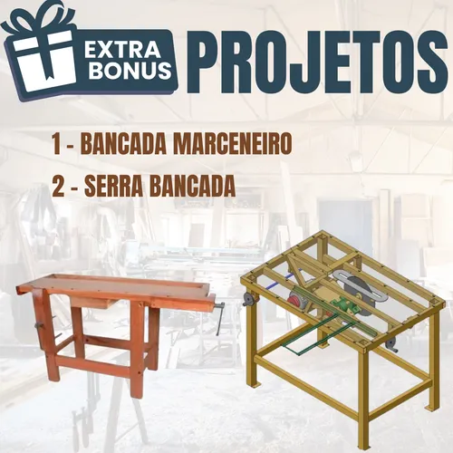 Pacote 20Mil Projetos Marcenaria