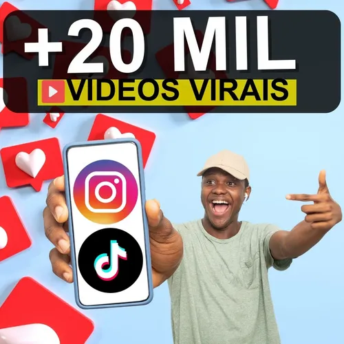 Kit 20Mil Videos TikTok Instagram