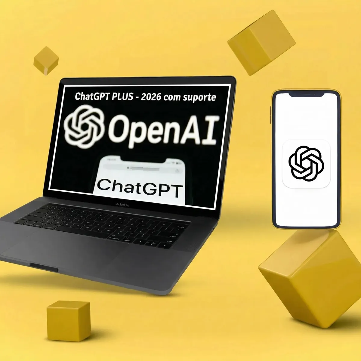 Chat GPT Plus 2026 1 Ano Compartilhado