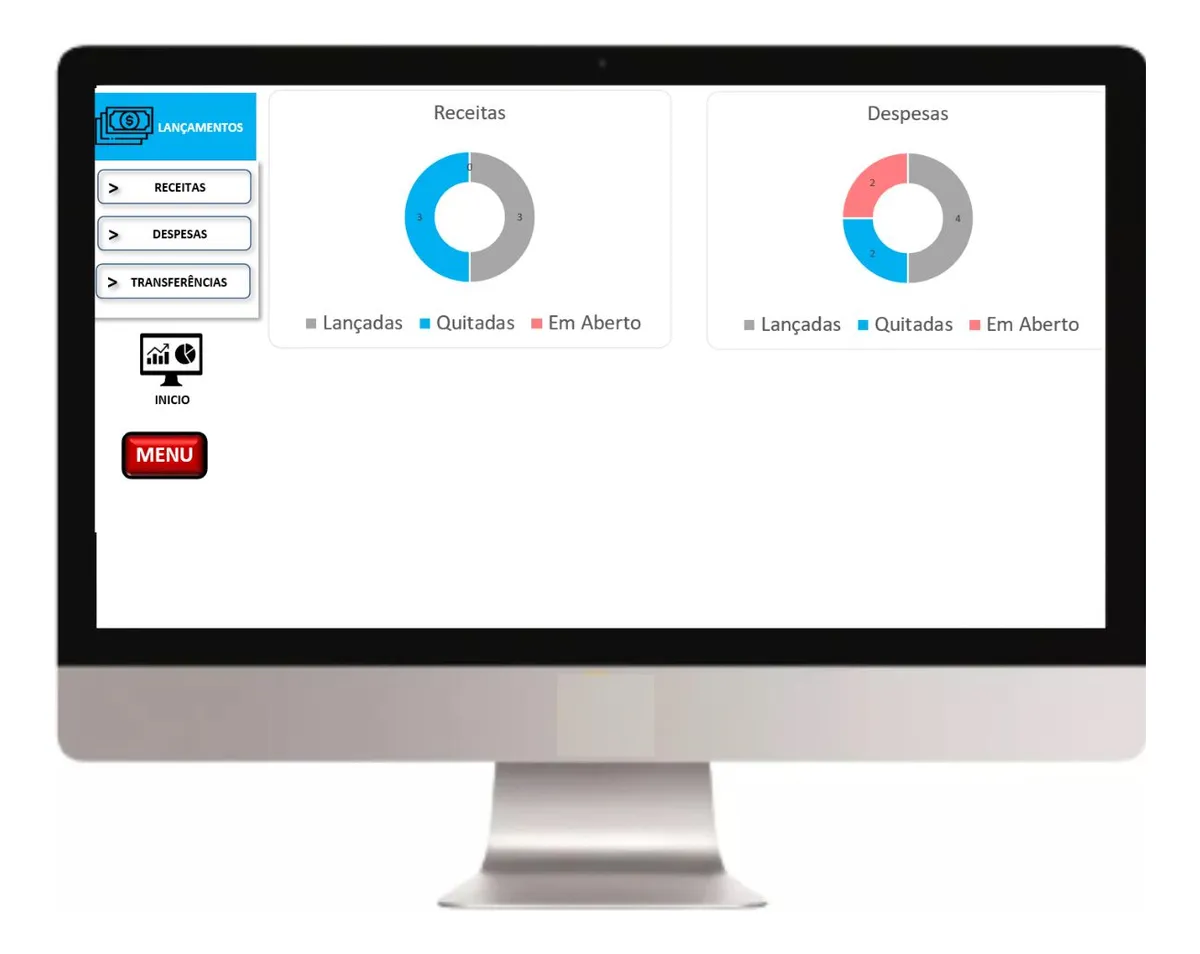 Controle Financeiro Fluxo Caixa 8Mil Planilhas