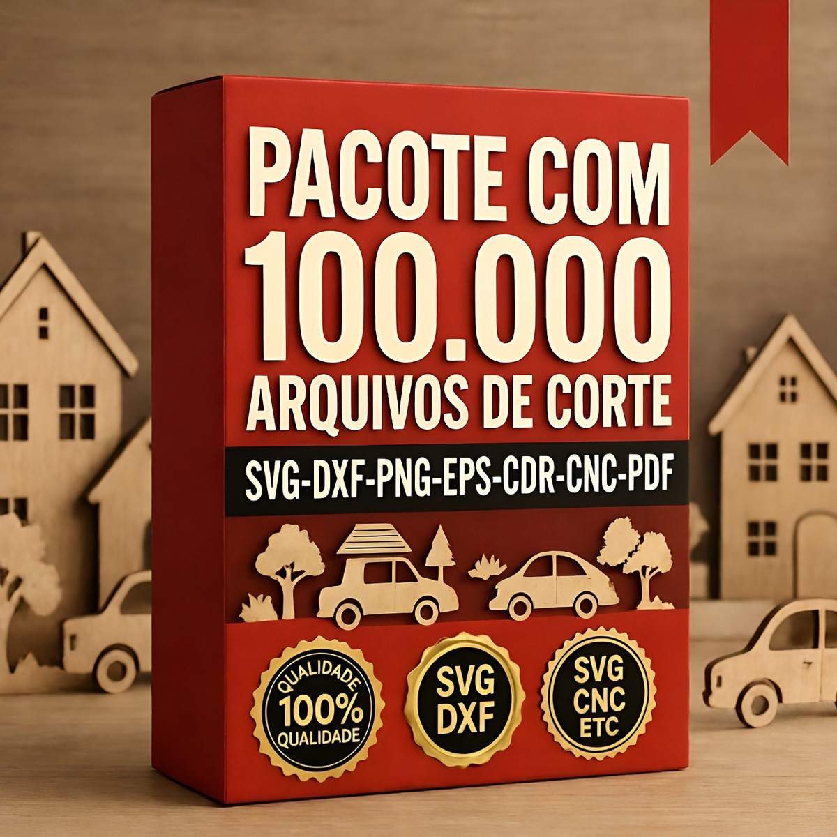 Pack + 100 Mil Arquivos Recorte Cnc Laser Router + Bônus
