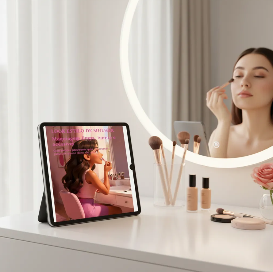 Maquiagem Limpa, Bonita E Acessível – Digital