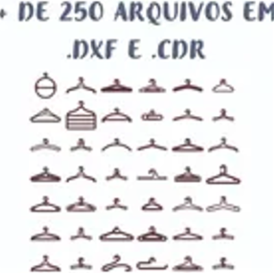 Arte Digital Cabides Porta Laços Passa Fita Laser Router Cnc