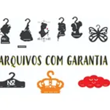 Arte Digital Cabides Porta Laços Passa Fita Laser Router Cnc