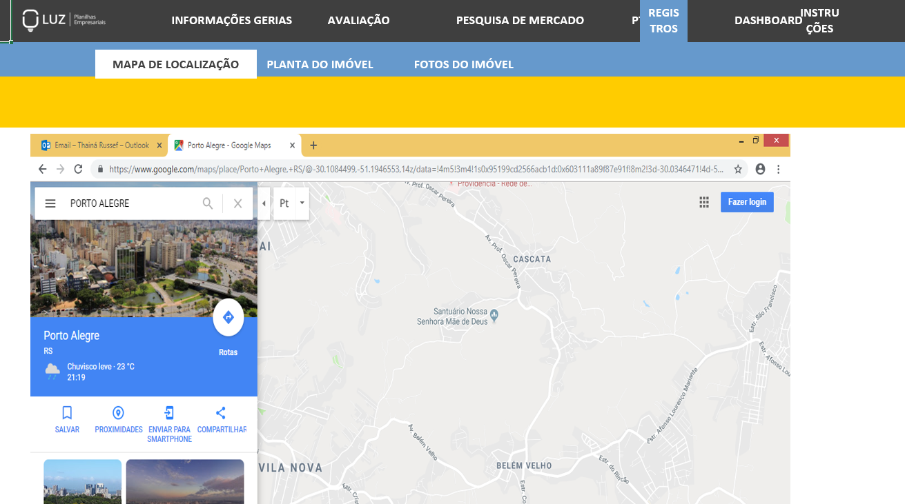 Planilha de Avaliação De Imóveis Em Excel