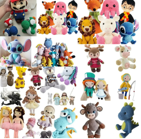 Mais De 5000 Projetos Amigurumi Com Videos E Apostilas