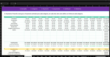 Planilha Excel Controle Financeiro Pessoal.