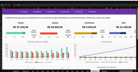 Planilha Excel Controle Financeiro Pessoal.