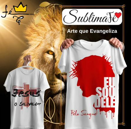Pack +300 Artes Gospel Para Camisetas | Sublimação Cristã