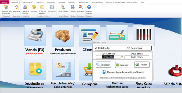 Sistema Para Gestão de Lojas