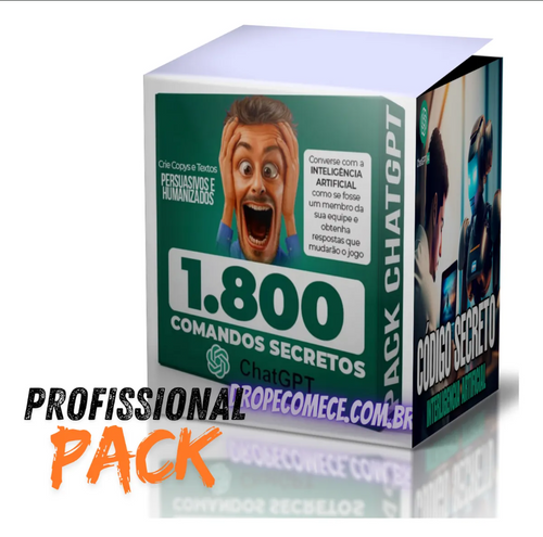 1800 Prompt De Comandos Secretos Para Chat Gpt + Bônus